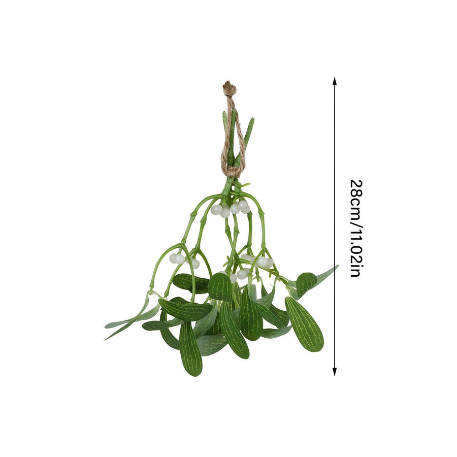 Artificial Mistletoe Leaves Christmas Decoration