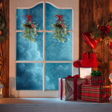 Artificial Mistletoe Leaves Christmas Decoration - Close-Up Angle