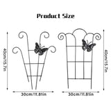 Stainless Steel Garden Trellis for Climbing Plants Vine Plant Support Trellis for Vines