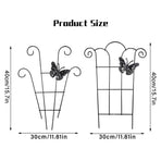 Stainless Steel Garden Trellis for Climbing Plants Vine Plant Support Trellis for Vines