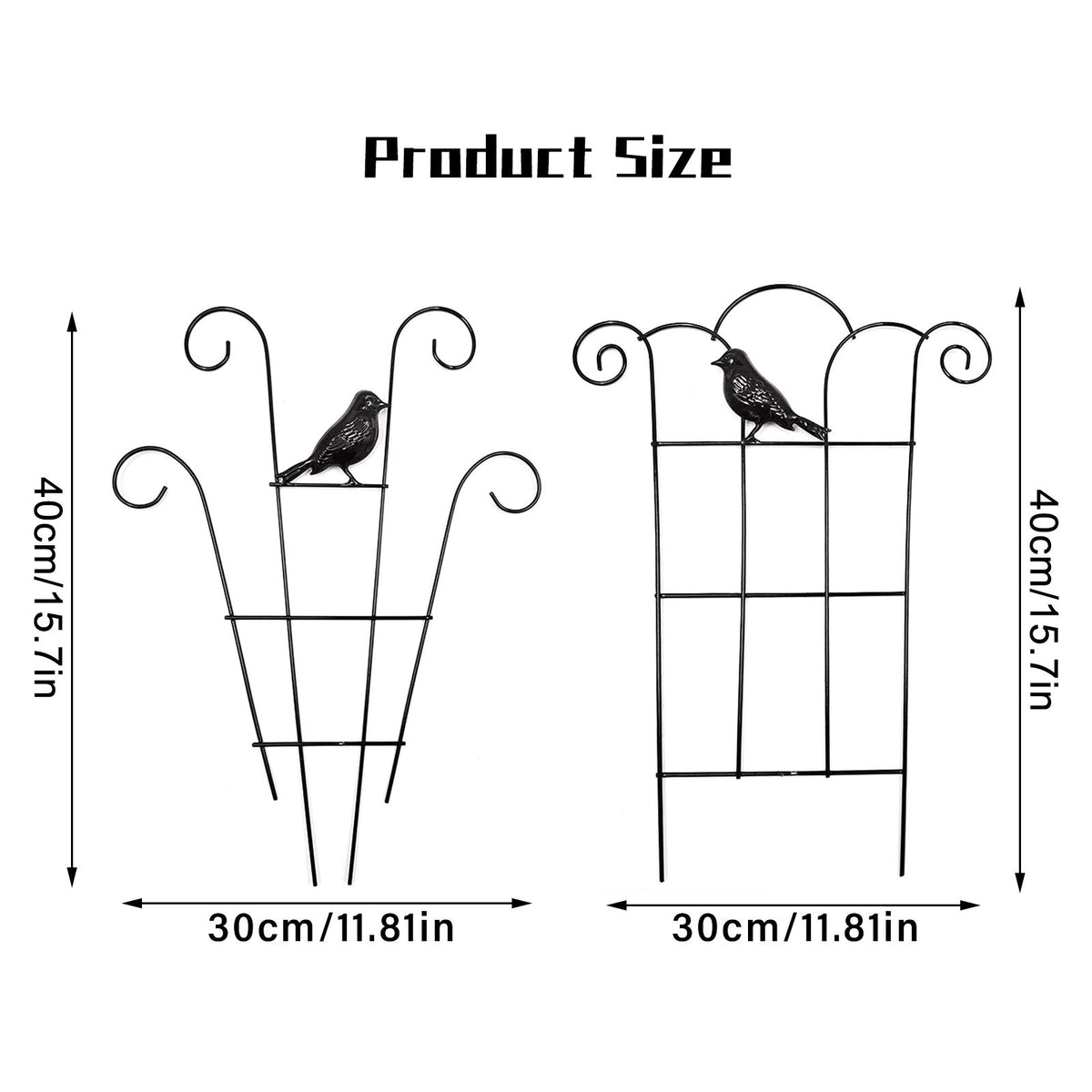 Stainless Steel Garden Trellis for Climbing Plants Vine Plant Support Trellis for Vines