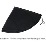 Outdoor Rain Bucket Net Cover Bucket Bug Proof Net Cover Water Tank Screen Protective Cover Rain Bucket Filter Protective Cover