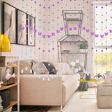 Butterfly Crystal Bead Curtain Living Room Entrance Partition Curtain Water Drop Pendant Hanging Curtain