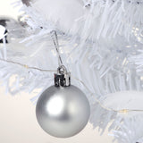 Feather Christmas Tree with Lamp String Artificial Christmas Tree Decoration Simulated Desktop Ornaments for Christmas Home