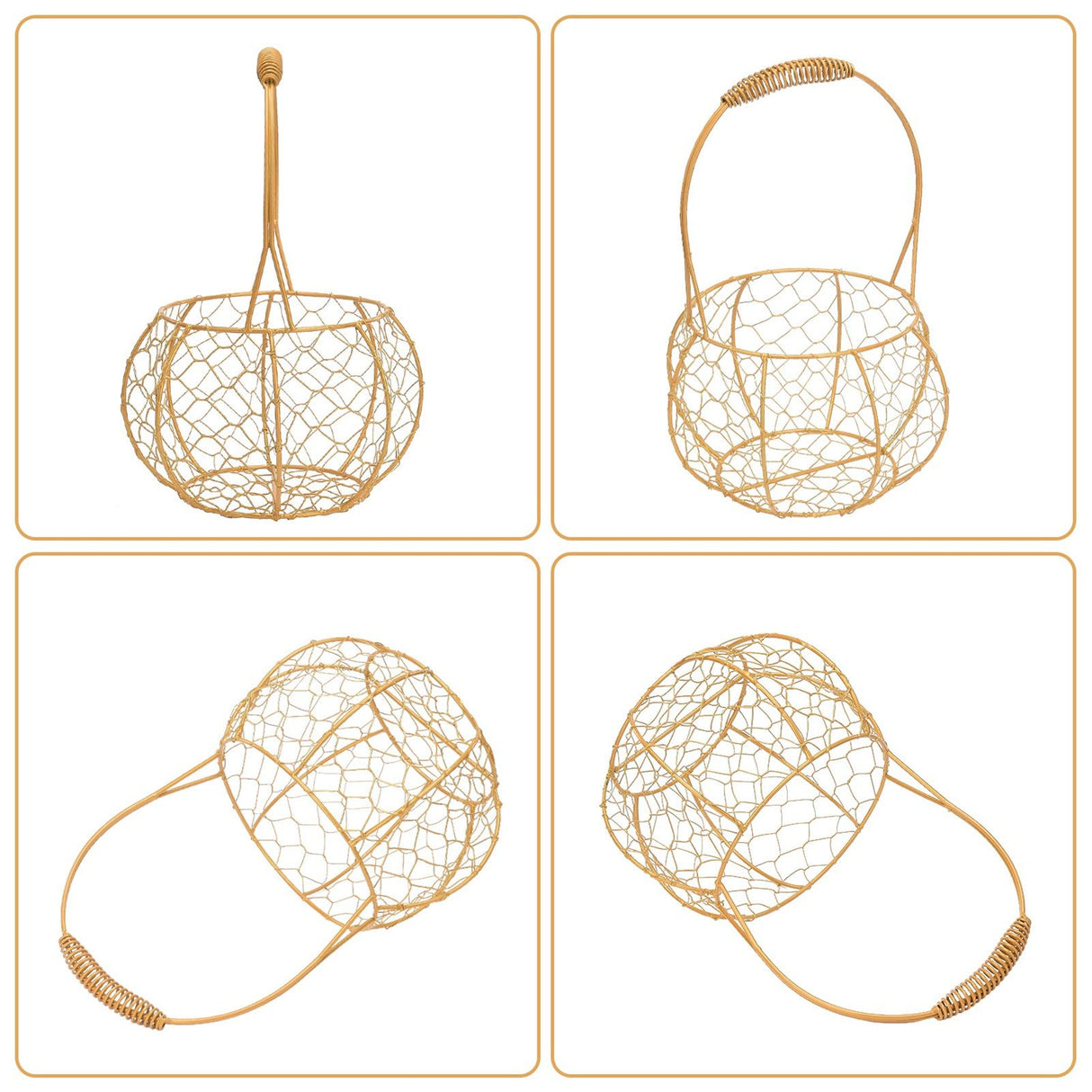 Metal Wire Lantern Basket Wedding Gift Basket Wedding Candy Box