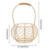 Metal Wire Lantern Basket Wedding Gift Basket Wedding Candy Box