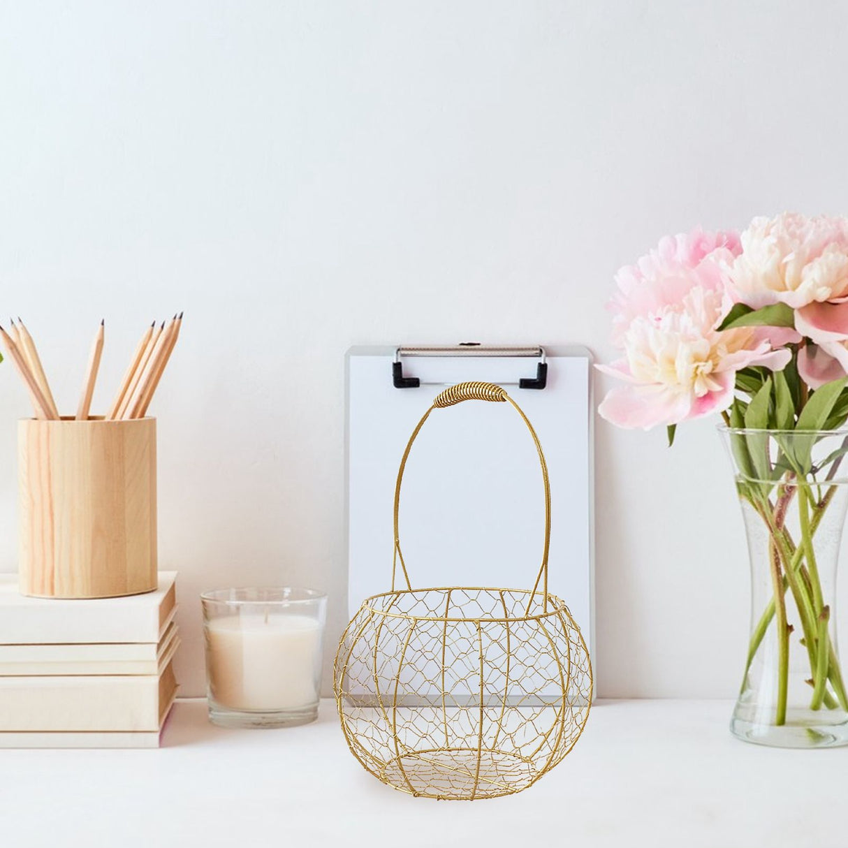 Metal Wire Lantern Basket Wedding Gift Basket Wedding Candy Box