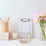 Metal Wire Lantern Basket Wedding Gift Basket Wedding Candy Box - Extra Image
