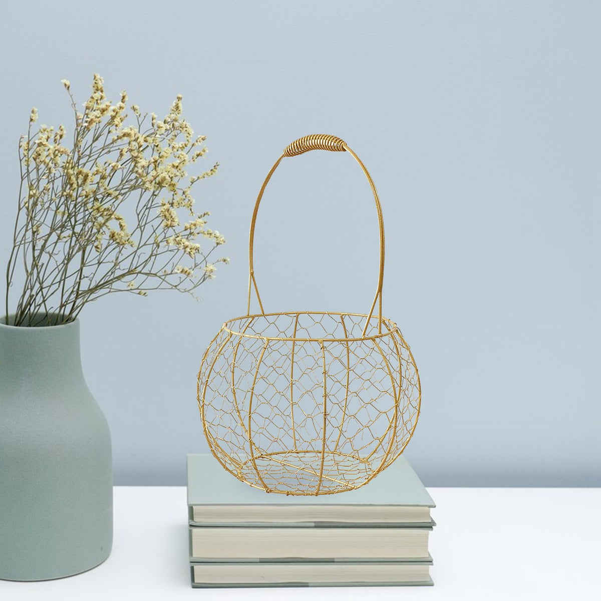 Metal Wire Lantern Basket Wedding Gift Basket Wedding Candy Box