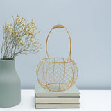 Metal Wire Lantern Basket Wedding Gift Basket Wedding Candy Box