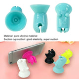 Phone Sunshade Holder Outdoor Phone Sun Umbrella Mobile Cell Phone Stands Mobile Phone Holder - Side View