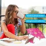 Phone Sunshade Holder Outdoor Phone Sun Umbrella Mobile Cell Phone Stands Mobile Phone Holder