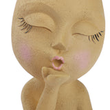 Mannequin Resin Flower Pot Face Flower Pot Garden Decoration