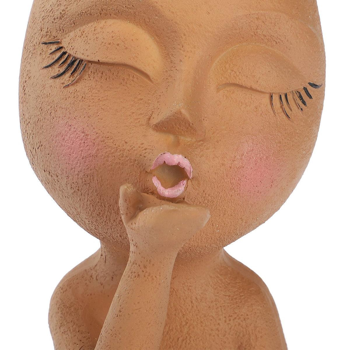 Mannequin Resin Flower Pot Face Flower Pot Garden Decoration