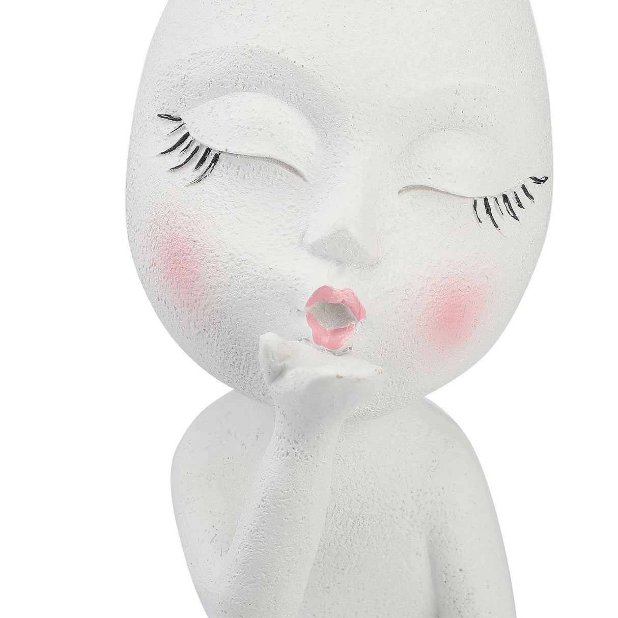 Mannequin Resin Flower Pot Face Flower Pot Garden Decoration
