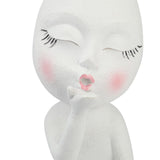 Mannequin Resin Flower Pot Face Flower Pot Garden Decoration