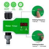 Automatic Flower Waterer Solenoid Valve Timer Garden Irrigation Spraying Outdoor Metal Head Intelligent Controller - Extra Image