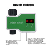 Automatic Flower Waterer Solenoid Valve Timer Garden Irrigation Spraying Outdoor Metal Head Intelligent Controller - Extra Image