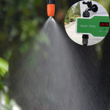 Automatic Flower Waterer Solenoid Valve Timer Garden Irrigation Spraying Outdoor Metal Head Intelligent Controller
