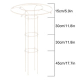 Assembled Umbrella Flower Stand Climbing Vine Plant Easy to Install Garden Plant Support