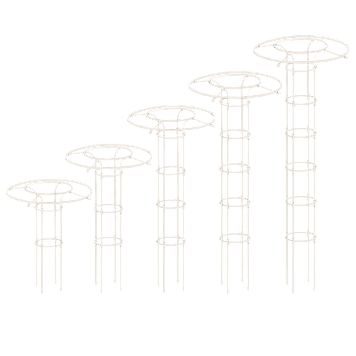 Assembled Umbrella Flower Stand Climbing Vine Plant Easy to Install Garden Plant Support