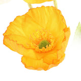 Artificial Gold Flower Bouquet 36cm Fake Gold Flower Bouquet - 45-Degree Angle