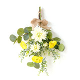 Wall Hanging Artificial Bouquet Lifelike False Flower Bouquet for Wedding Halloween
