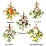 Wall Hanging Artificial Bouquet Lifelike False Flower Bouquet for Wedding Halloween - Extra Image