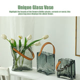 Handbag Vase Original Color Glass Vase Fish Tank Glass Vase Handmade Vase