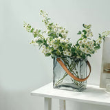 Handbag Vase Original Color Glass Vase Fish Tank Glass Vase Handmade Vase