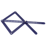 Corner Angle Finder Plastic Multifunctional Adjustable Precise Angle Protractor for Carpentry Measurement