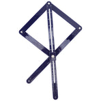 Corner Angle Finder Plastic Multifunctional Adjustable Precise Angle Protractor for Carpentry Measurement