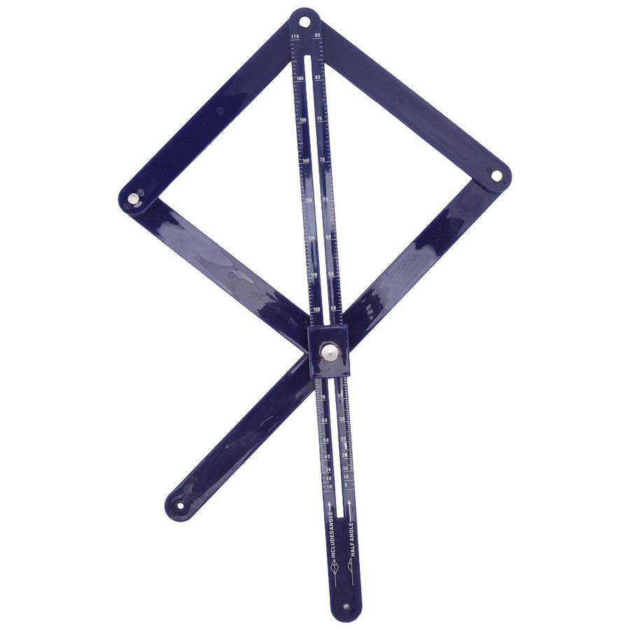 Corner Angle Finder Plastic Multifunctional Adjustable Precise Angle Protractor for Carpentry Measurement