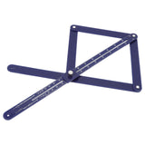 Corner Angle Finder Plastic Multifunctional Adjustable Precise Angle Protractor for Carpentry Measurement - Extra Image