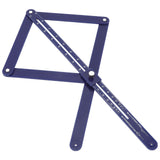 Corner Angle Finder Plastic Multifunctional Adjustable Precise Angle Protractor for Carpentry Measurement