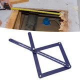 Corner Angle Finder Plastic Multifunctional Adjustable Precise Angle Protractor for Carpentry Measurement - Extra Image