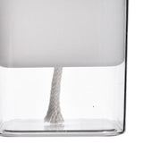 Water Absorption Planter Indoor Self Absorbed Watering Pot Flower Container for Office Home Semitransparent