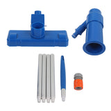 Pool Spa Jet Vacuum Cleaner Portable Pool Vacuum Jet Cleaner with Brush Swimming Pool Cleaning Tool EU Standard - Front View