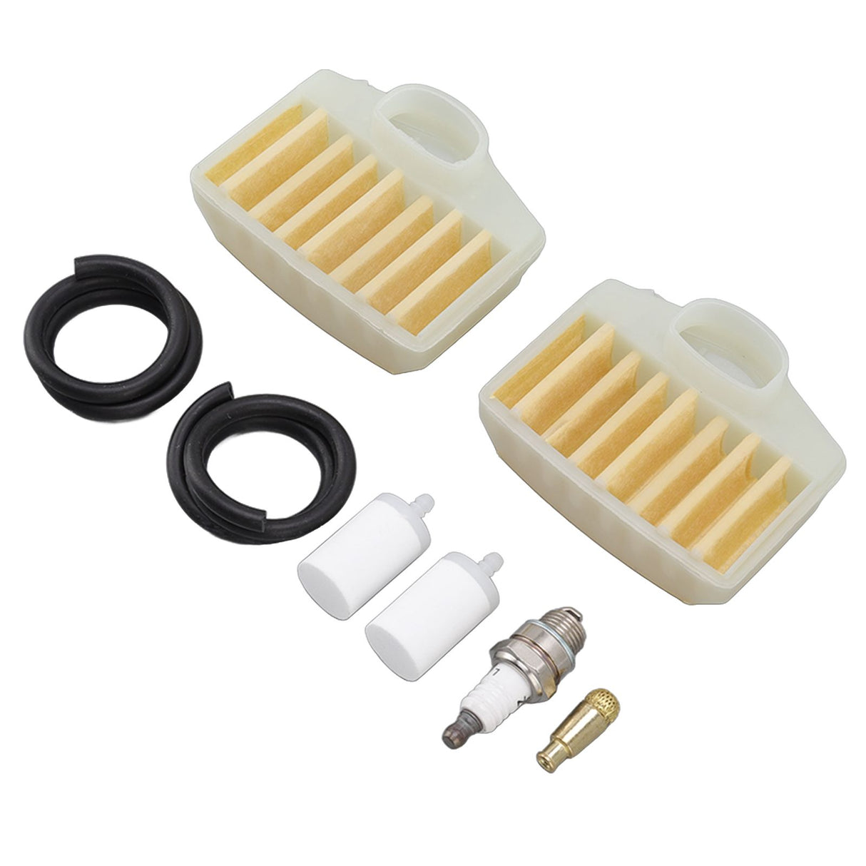 Chainsaw Air Filter Kit Professional Chainsaw Air Filter Spark Plug Set for Husqvarna 362 365 371 372 372XP Chainsaws