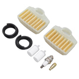 Chainsaw Air Filter Kit Professional Chainsaw Air Filter Spark Plug Set for Husqvarna 362 365 371 372 372XP Chainsaws - Close-Up Angle