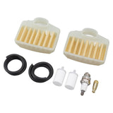 Chainsaw Air Filter Kit Professional Chainsaw Air Filter Spark Plug Set for Husqvarna 362 365 371 372 372XP Chainsaws