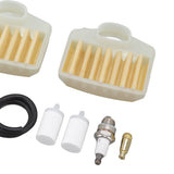 Chainsaw Air Filter Kit Professional Chainsaw Air Filter Spark Plug Set for Husqvarna 362 365 371 372 372XP Chainsaws