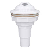 Complete Return Outlet Jet Fitting for Above Ground Swimming Pool with Gasket 1in Pipe Adapter