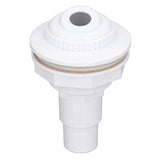 Complete Return Outlet Jet Fitting for Above Ground Swimming Pool with Gasket 1in Pipe Adapter