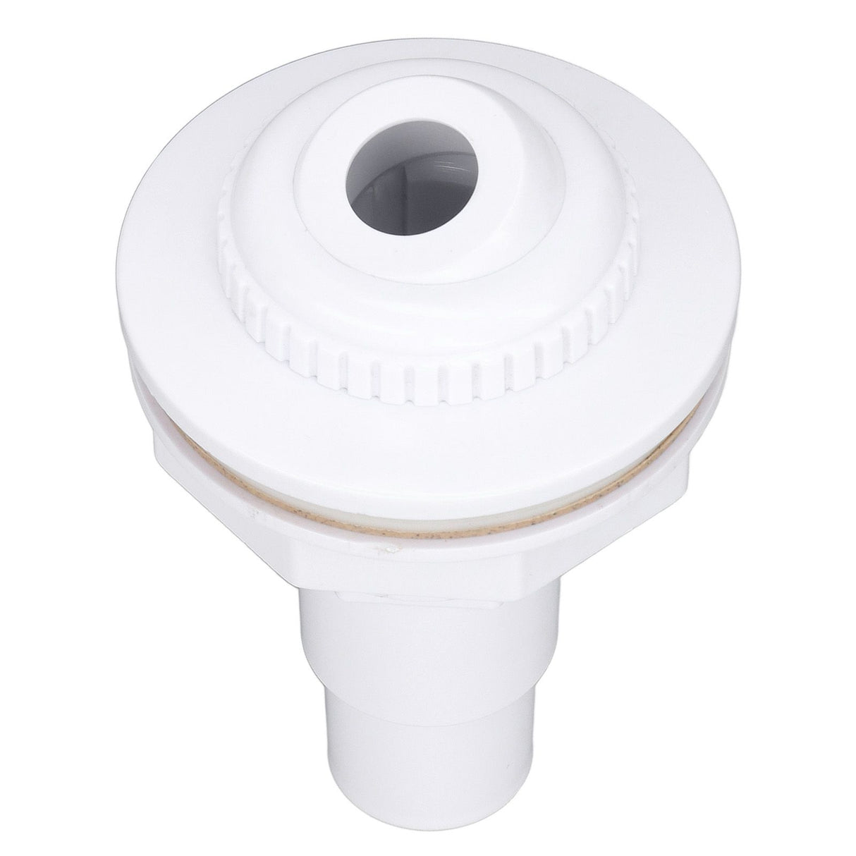 Complete Return Outlet Jet Fitting for Above Ground Swimming Pool with Gasket 1in Pipe Adapter