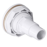 Complete Return Outlet Jet Fitting for Above Ground Swimming Pool with Gasket 1in Pipe Adapter