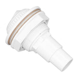 Complete Return Outlet Jet Fitting for Above Ground Swimming Pool with Gasket 1in Pipe Adapter