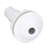 Complete Return Outlet Jet Fitting for Above Ground Swimming Pool with Gasket 1in Pipe Adapter - Low Angle