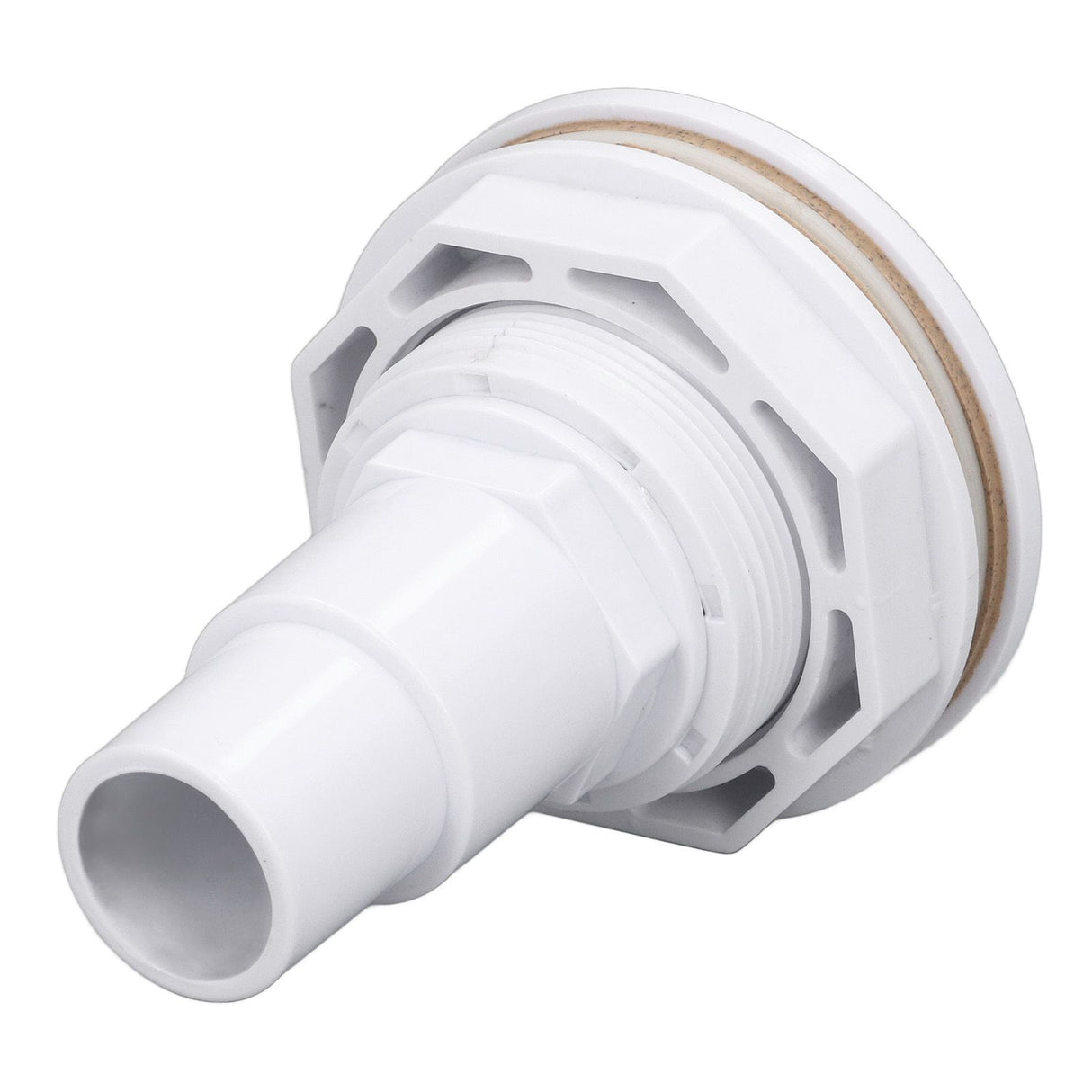 Complete Return Outlet Jet Fitting for Above Ground Swimming Pool with Gasket 1in Pipe Adapter