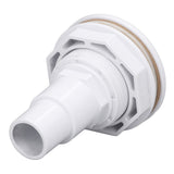 Complete Return Outlet Jet Fitting for Above Ground Swimming Pool with Gasket 1in Pipe Adapter